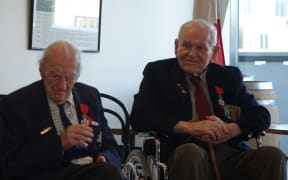 Frank Hill (left) and Donald Ivey