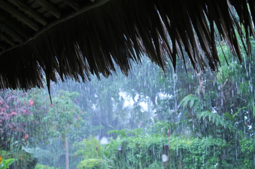 Heavy rain in PNG