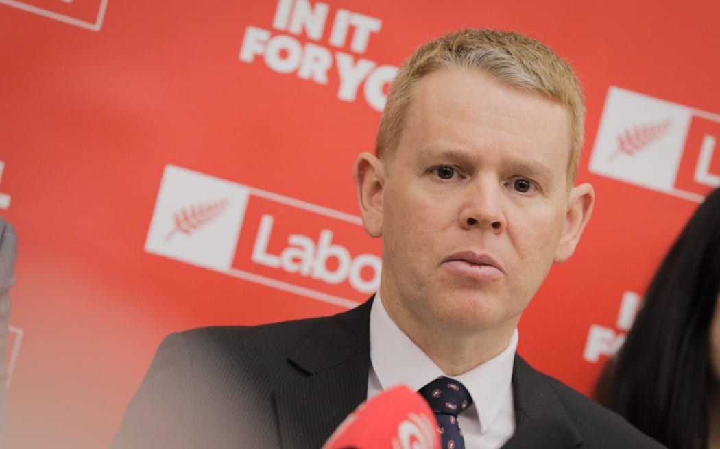 Labour leader Chris Hipkins