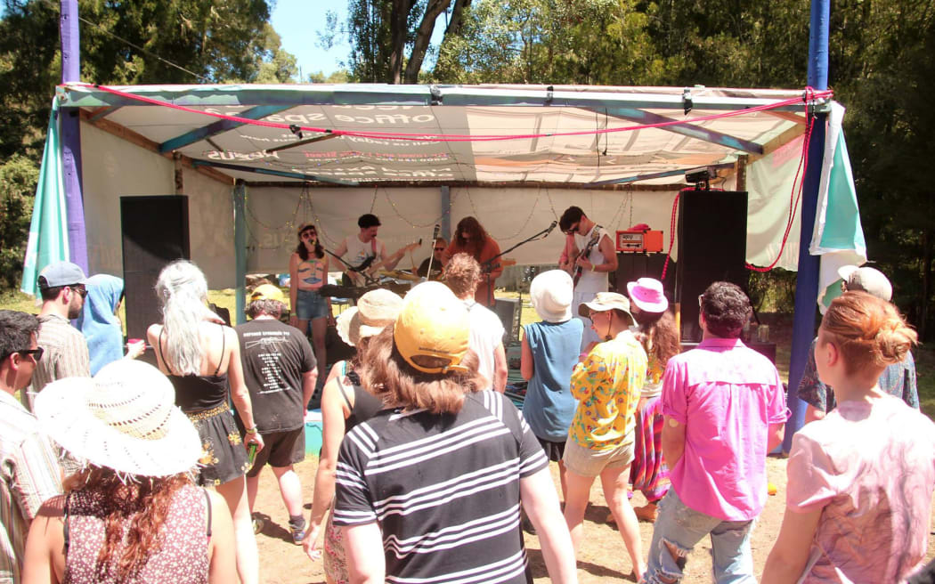 Music, friends and nature at A Gathering in the Forest.