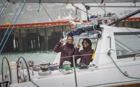Lieutenant commanders Roopa K and Dilna K are leading the Navika Sagar Parikrama II expedition.