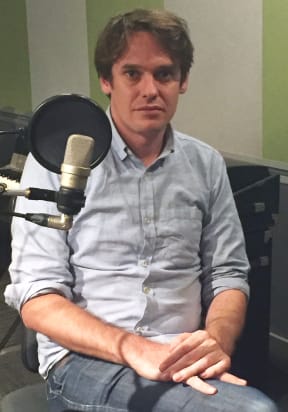 Journalist James Borrowdale.
