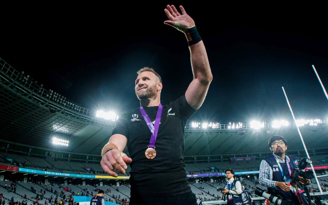 2019 Rugby World Cup Bronze Final, Tokyo Stadium, Tokyo, Japan 1/11/2019
New Zealand vs Wales
New Zealand's Kieran Read after the game