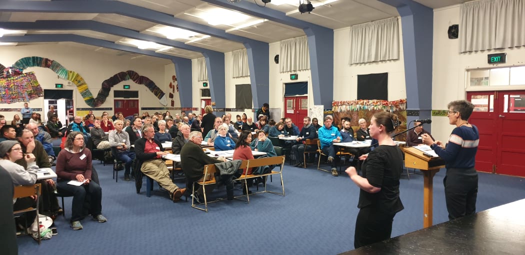 South Dunedin residents met with scientists, engineers and policy makers to discuss water issues hitting their low-lying suburb.