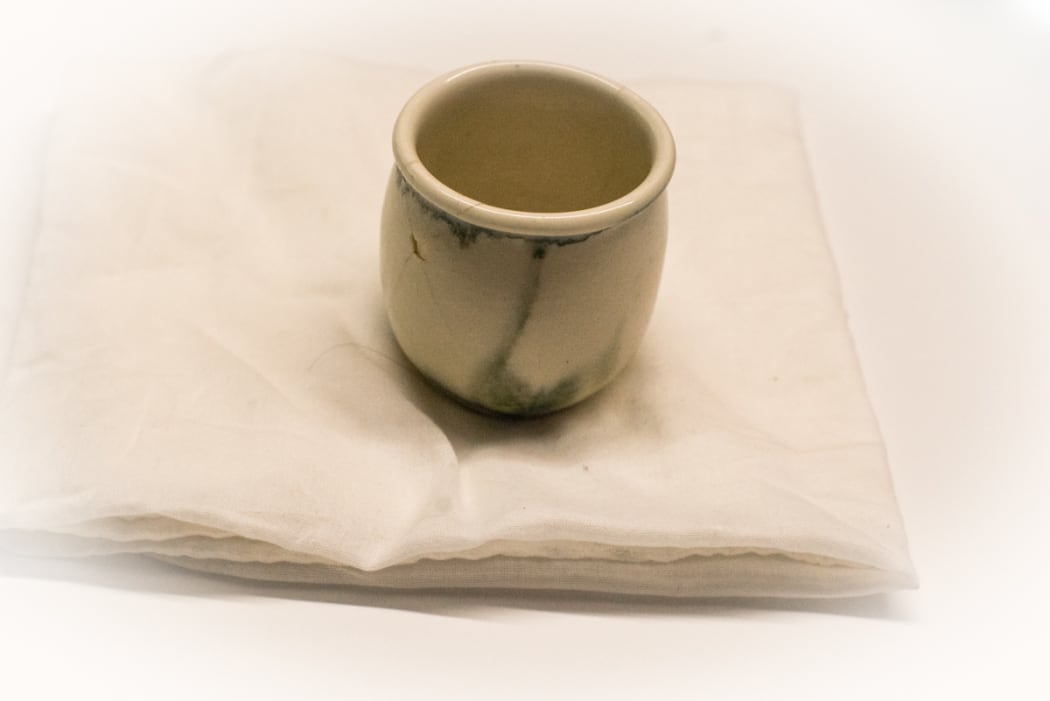 Kanoa's vase has beautiful imperfections.