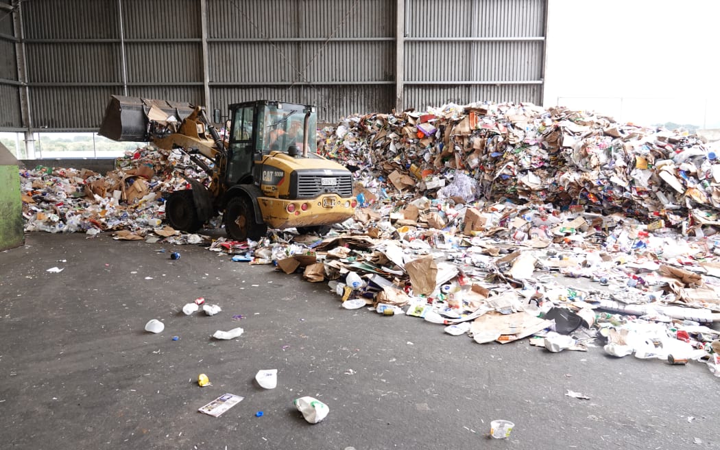 About 20 tonnes of material a day comes into the facility.