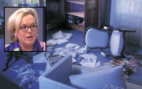 Judith Collins and a burgled house.