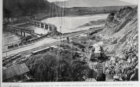 The Mawhera urupa site and burial cave on the edge Greymouth township, desecrated as a rock quarry.