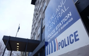 Auckland Central Police Station.