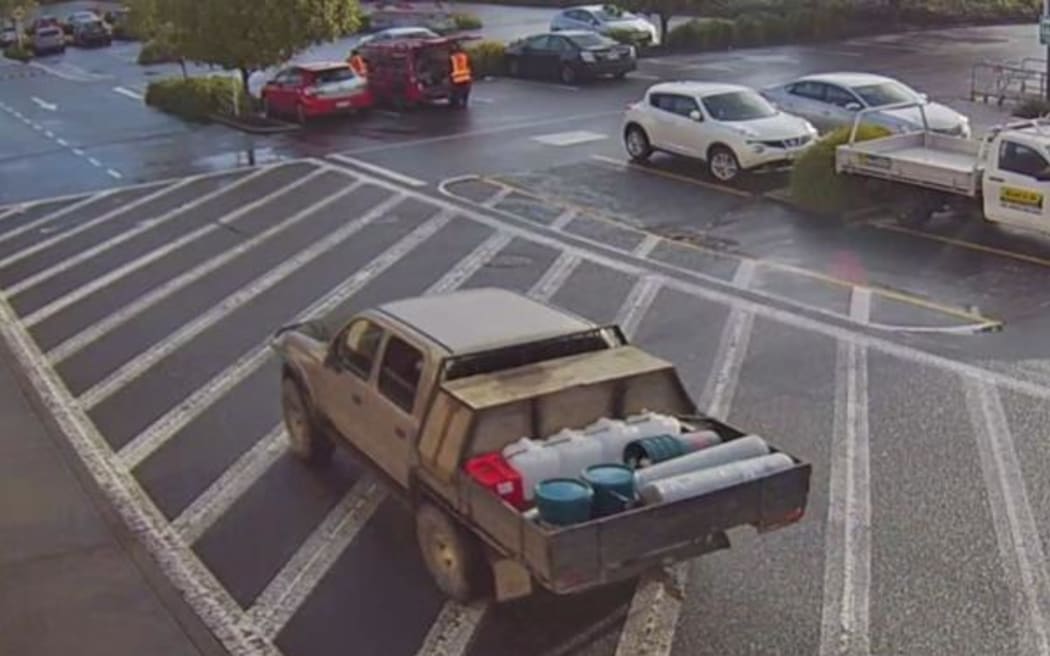 The stolen 2003 bronze-coloured Toyota Hilux flat-deck ute believed to have been driven by Tom Phillips was seen in Pokuru near Te Awamutu, in Te Rapa, and in Kawhia on three separate occasions on Wednesday.