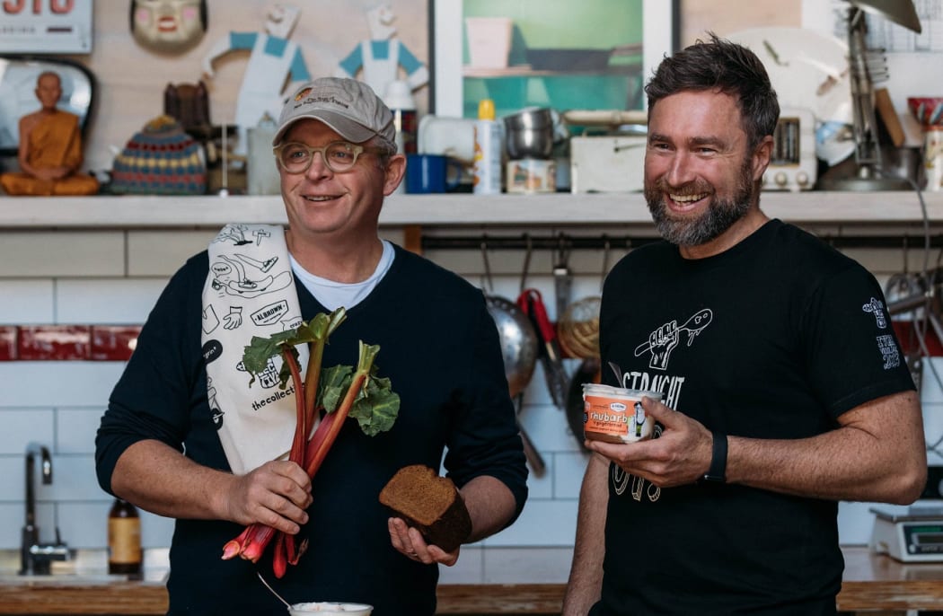 Chef Al Brown with Angus Allan from The Collective