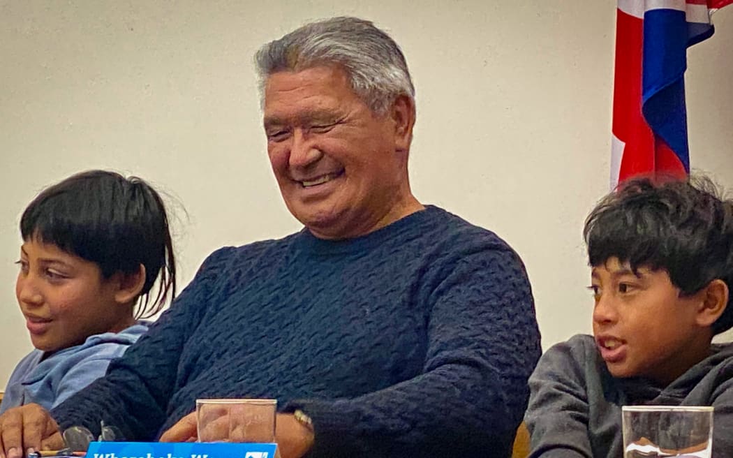 A year ago Peter Moeahu brought his great-grandchildren Te Kerei Rangimaia Edwards and Ohia Whatitiri to South Taranaki's Te Kāhui Matauraura, to get the mokopuna used to the council table.