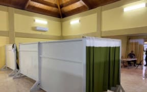 Quarantine area at Veterans Affairs center