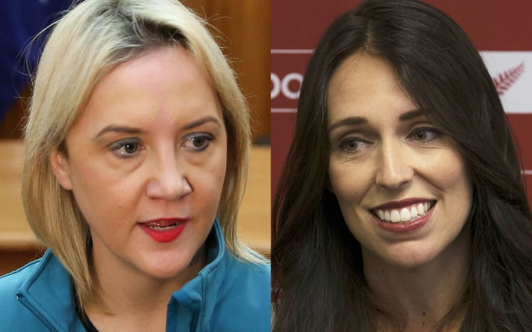Nikki Kaye and Jacinda Ardern