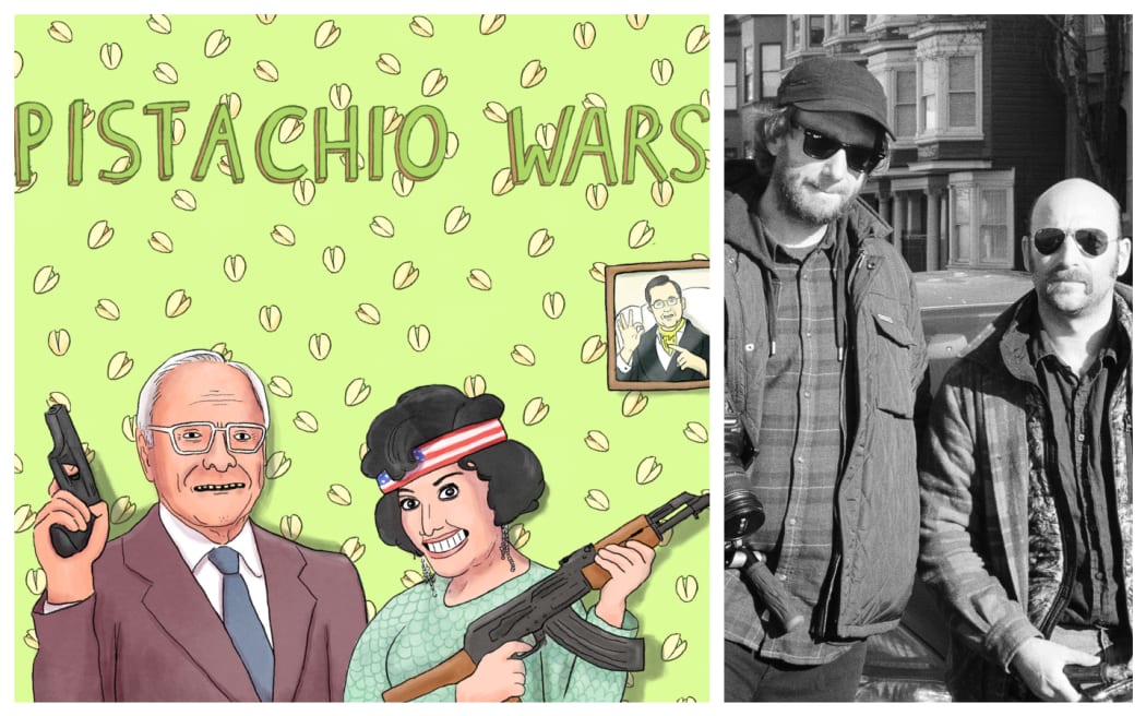 Pistachio Wars co-directors, Rowan Wernham and Yasha Levine