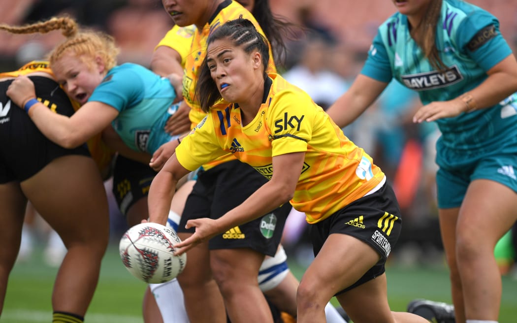 Hurricanes Poua halfback Iritana Hohaia.
