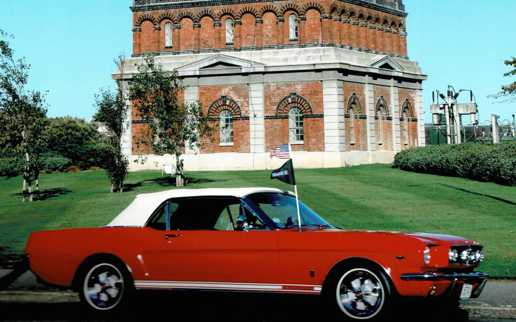 Southern Mustang Club member Graeme Walker's1964 Ford Mustang convertible.