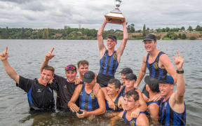 Christchurch Boys High School winners of the Maadi Cup u18 eight 

Scott Shackleton (stroke), Tom Fraser, Cameron Long, Ethan Alderlieste, Cameron Henderson, Angus Templeton, James Glover, Ben Brown + Timothy Heritage (cox)