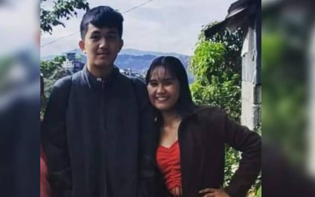 From left, Ian Dulay, 17, and Khatricia Dulay, 19, were killed in a crash near Rakaia on Saturday.