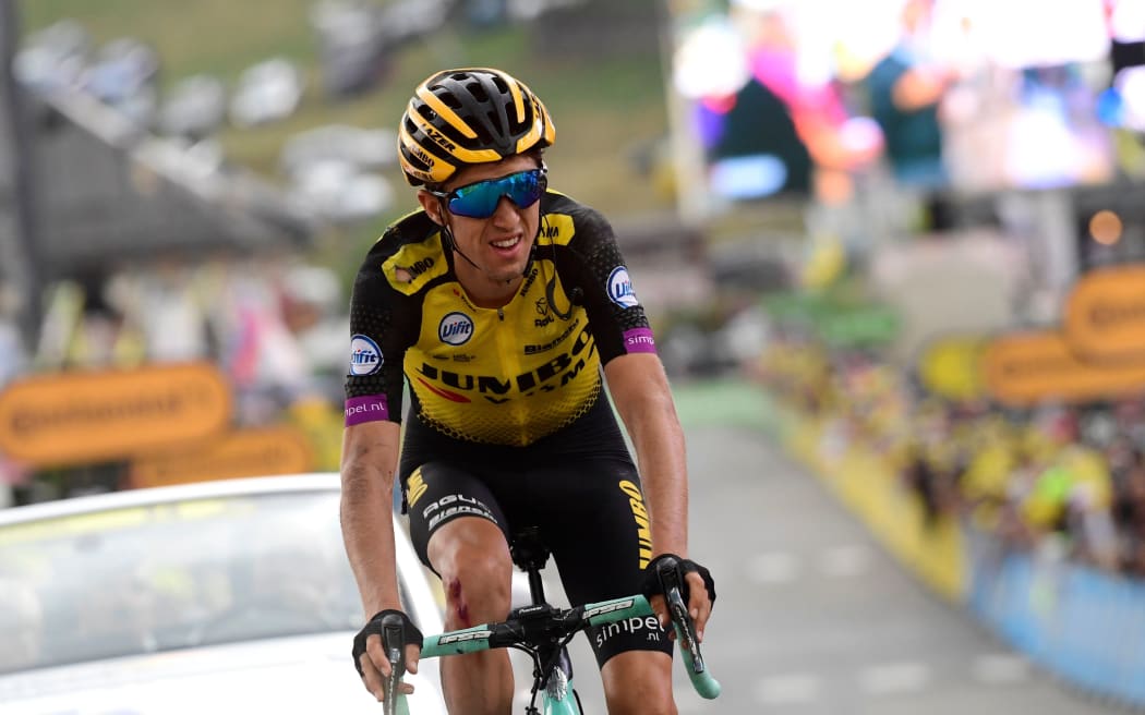 George Bennett during the 2019 Tour de France.