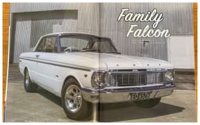 Duncan Blakley's 1965 Ford Falcon was the subject of a nationwide hunt sparked by a social media post on a retro car group.