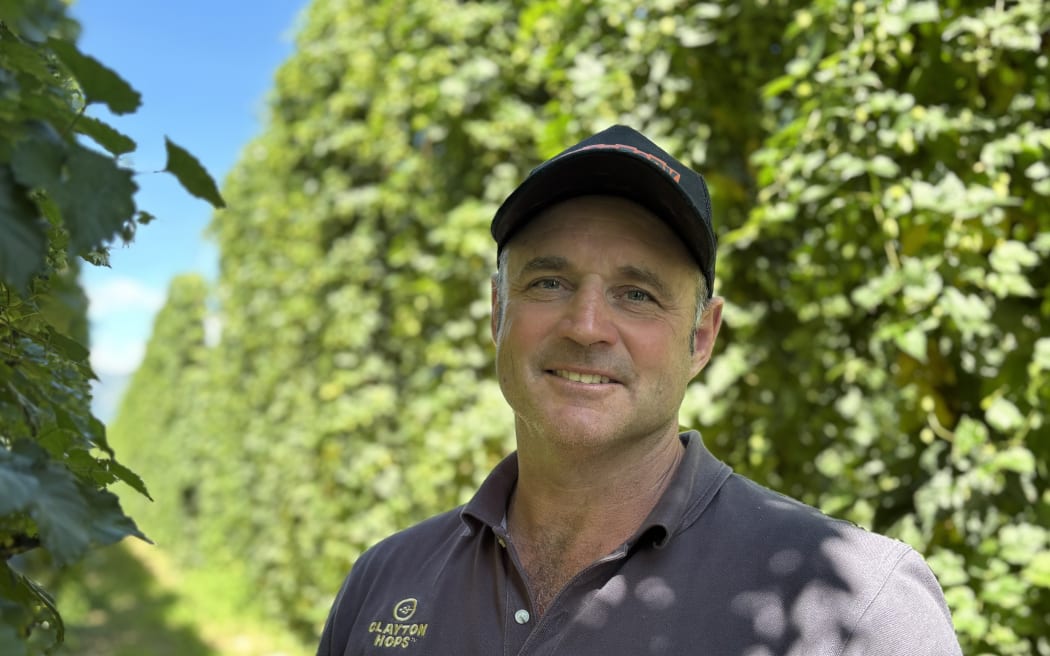 Glen Clayton of Clayton Hops.