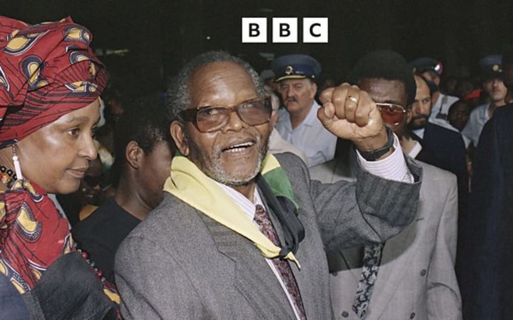Oliver Tambo at Jan Smuts Airport