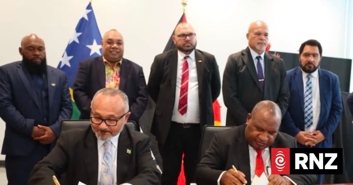 PNG and Solomons PMs hold talks, discuss trade and security