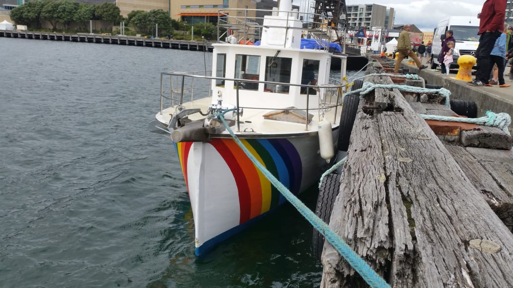 New Greenpeace boat 'Taitu'.