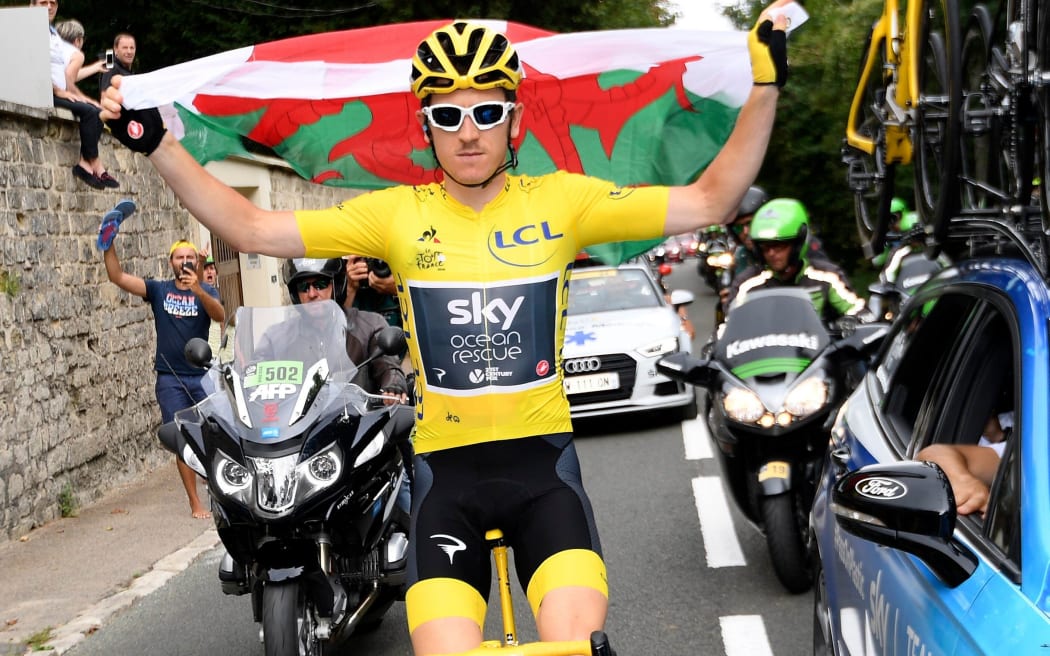 Thomas Geraint of Team Sky during stage 21 of 2018 Tour de France
