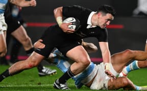 New Zealand’s Will Jordan scores a try, Rugby Championship, New Zealand All Blacks v Argentina. Eden Park, Auckland. Saturday 17 August 2024.
© Mandatory credit: Kerry Marshall / www.photosport.nz