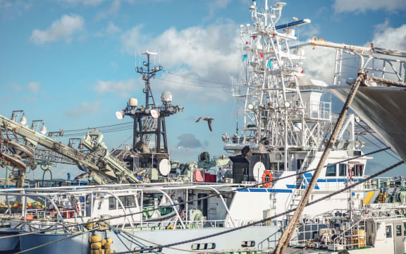 69760535 - scenery of the fishing port
