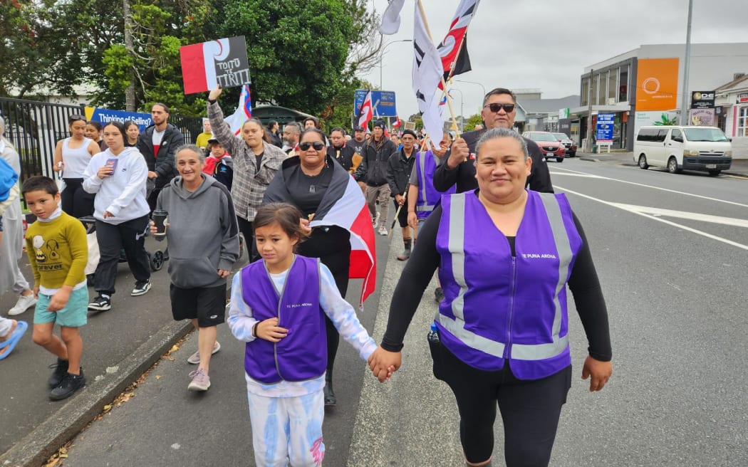 Protest in Whangarei