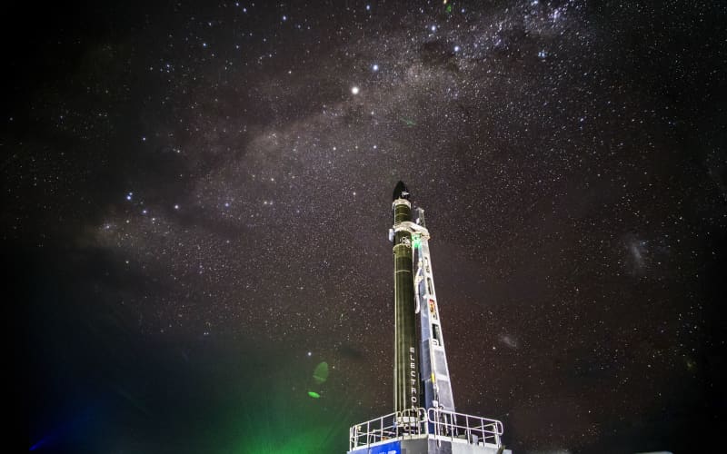 The launch site for the Electron rocket at Rocket Lab in Mahia, New Zealand in June 16, 2018.