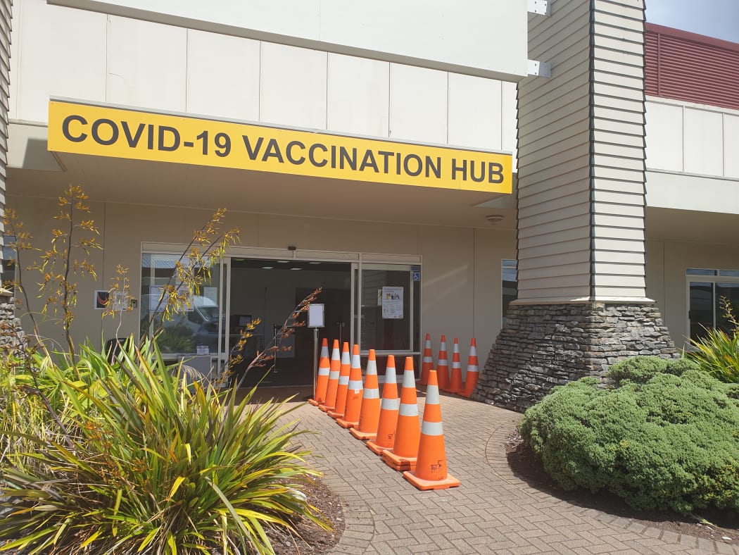 The Covid-19 vaccination hub in Taupō was supposed to be closed today, but was open due to the threat of the virus.