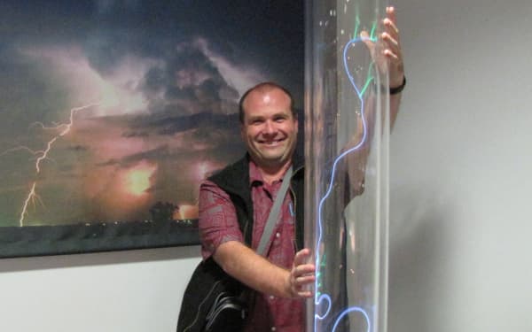 Craig Rodger says New Zealand is not a particularly lightning-prone country