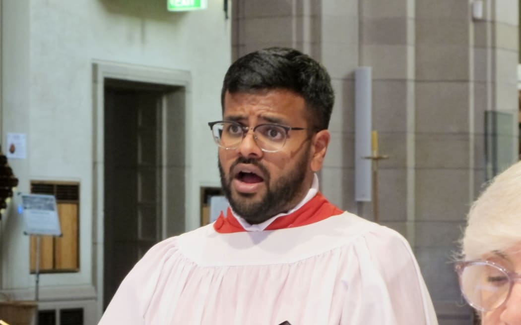 A member of the cathedral choir