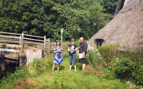 Estella Castle, Cat Auburn and Ben Pipe