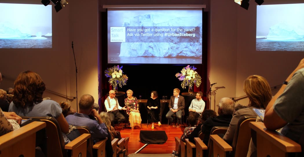 Geoff Ross, Associate Professor Sandy Morrison, Noelle McCarthy, Dr Mike Williams, Joseph Michael