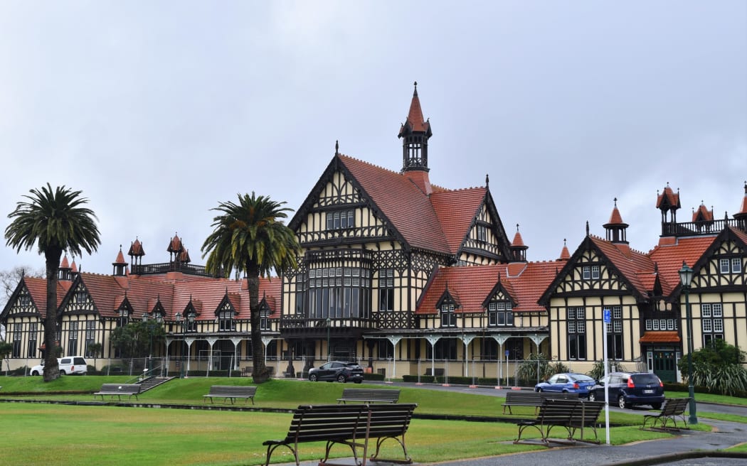Rotorua Museum, in the historic Bath House building, has been closed since 2016. Photo / Laura Smith