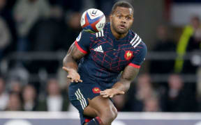 Fijian wing Virimi Vakatawa playing for France