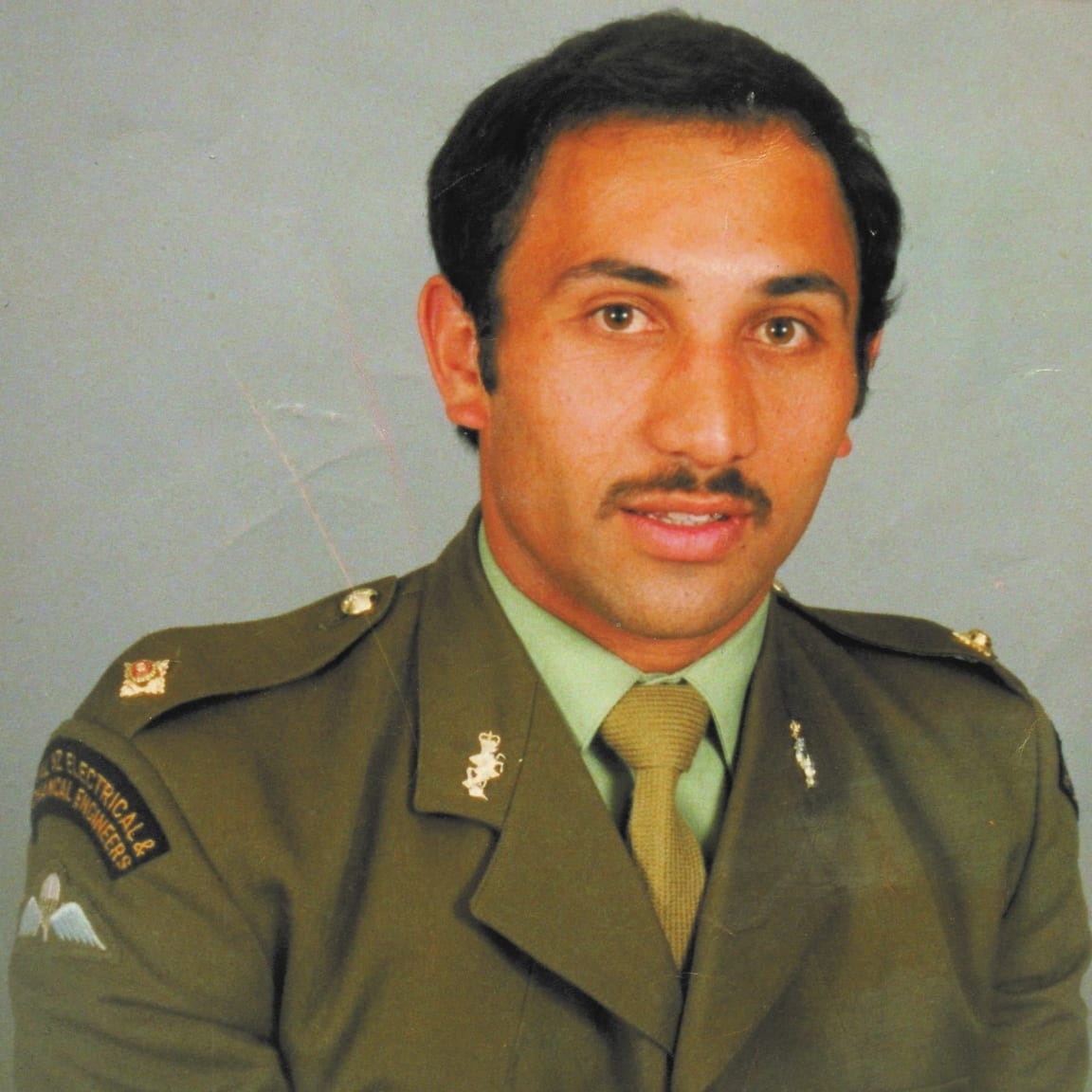 Ron Mark as a Soldier