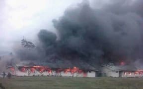 The Ialibu Secondary school fire.