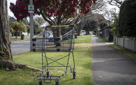 Lytton St, near motel emergency housing in Rotorua.