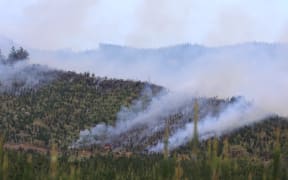 By Thursday 27 February, the Waipoua forest blaze had grown to 96 hectares, with a 4.5 kilometre perimeter, Fire and Emergency NZ said.