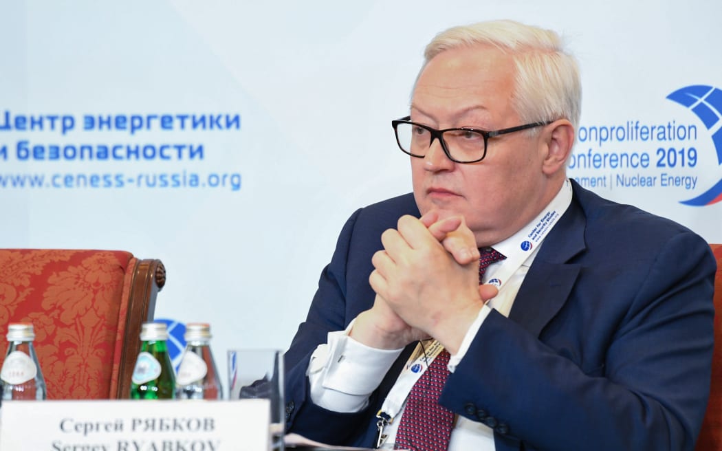 6067501 08.11.2019 Russian Deputy Foreign Minister Sergei Ryabkov attends the 2019 Moscow Nonproliferation Conference, in Moscow, Russia. Grigory Sysoev / Sputnik
