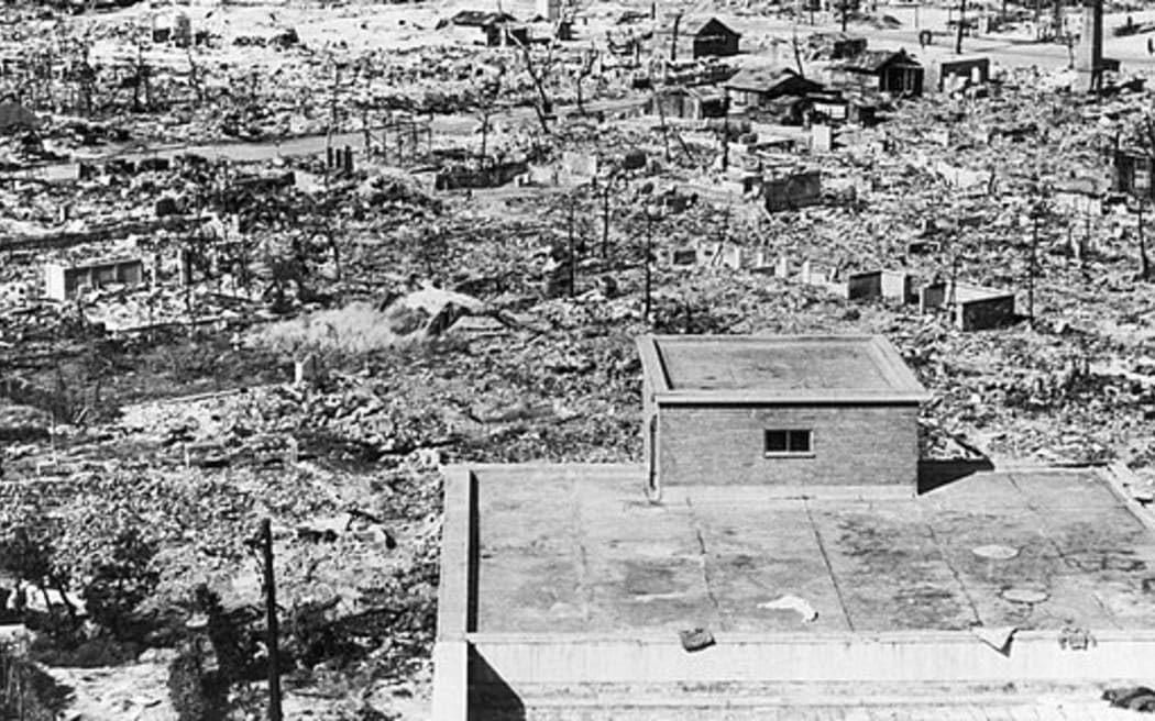 Effects of the atom bomb on Hiroshima