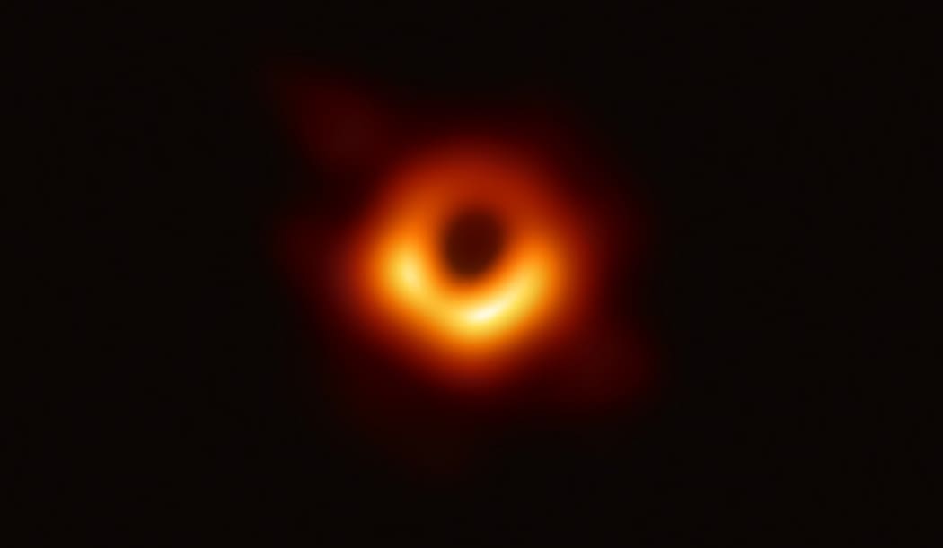 This European Southern Observatory picture is the first photograph of a black hole.