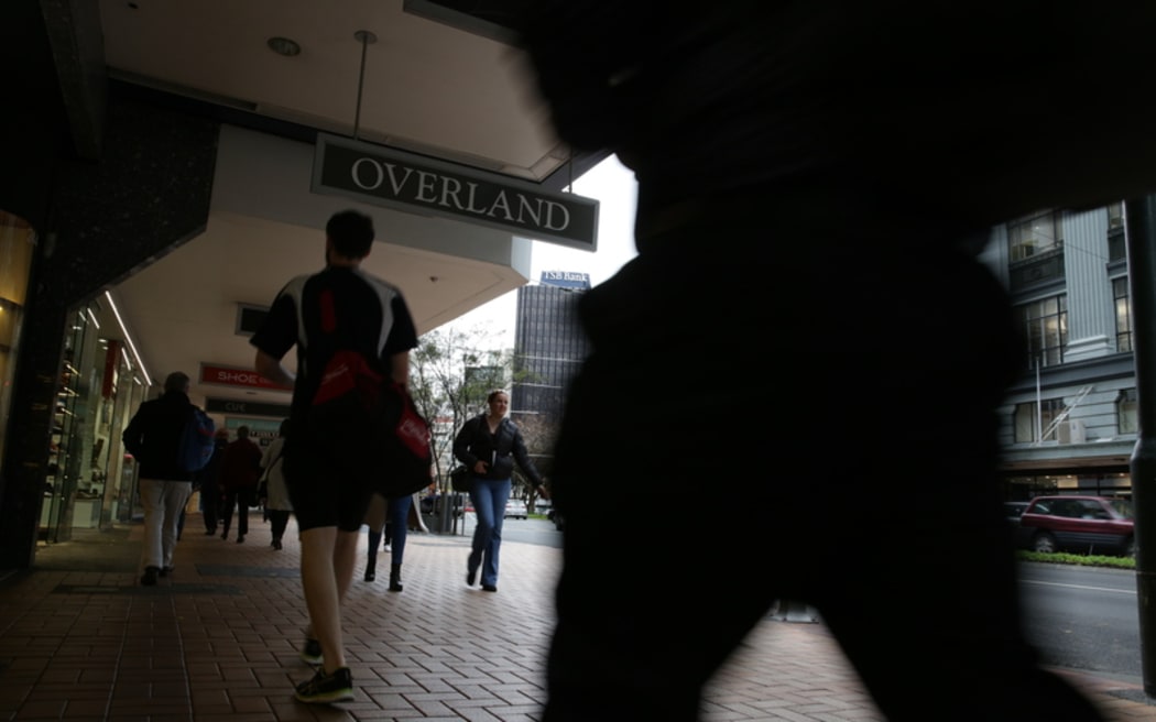 23062016 Photo: RNZ / Rebekah Parsons-King. Busy streets in Wellington.