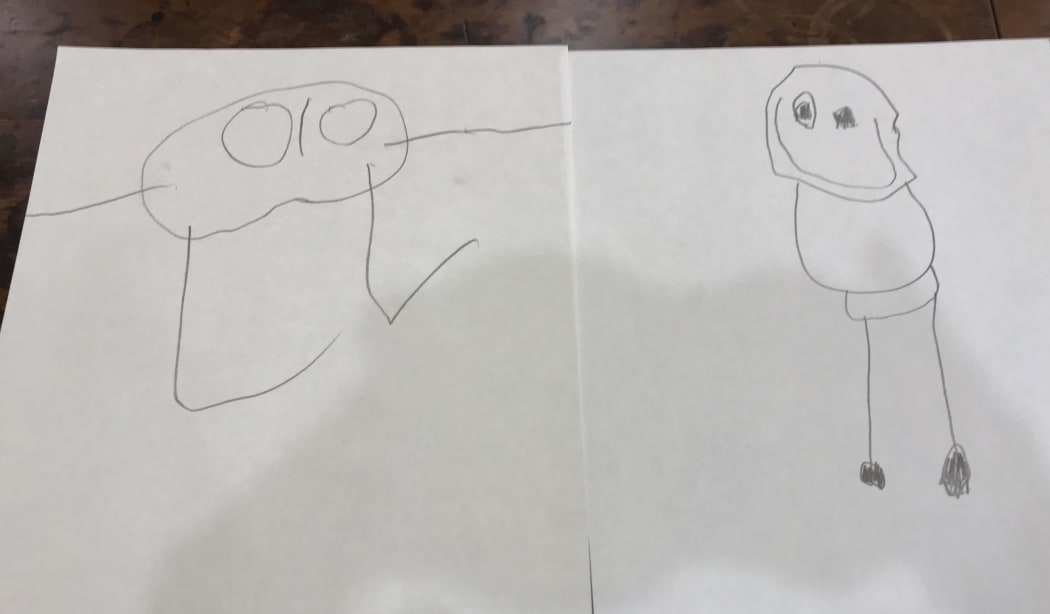 As children age their development is expressed through their drawing of the human figure.